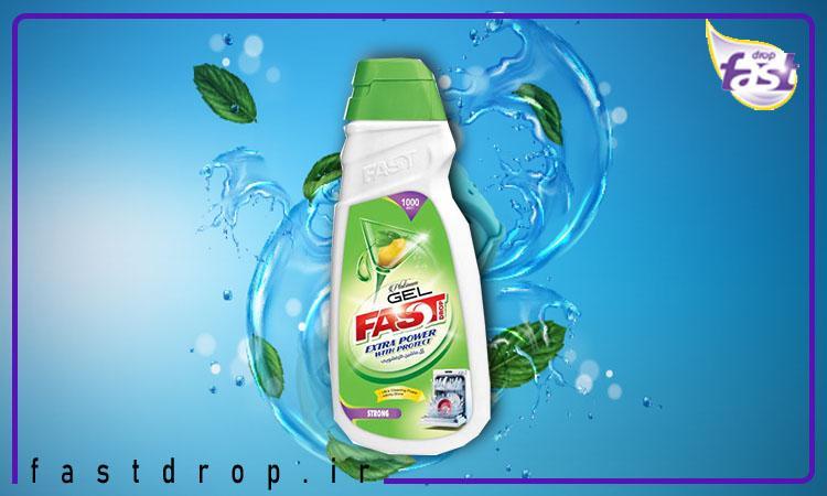 ژل فست دراپ ژل ماشین ظرفشویی فست دراپ